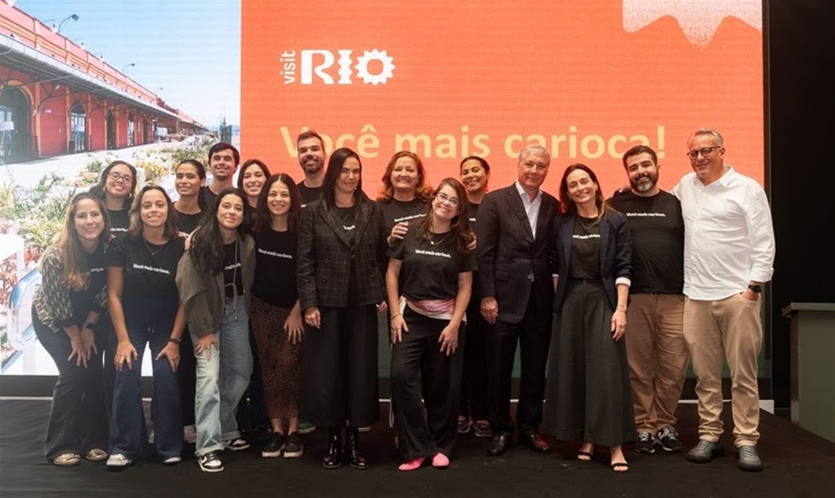 Time do Visit Rio no encontro