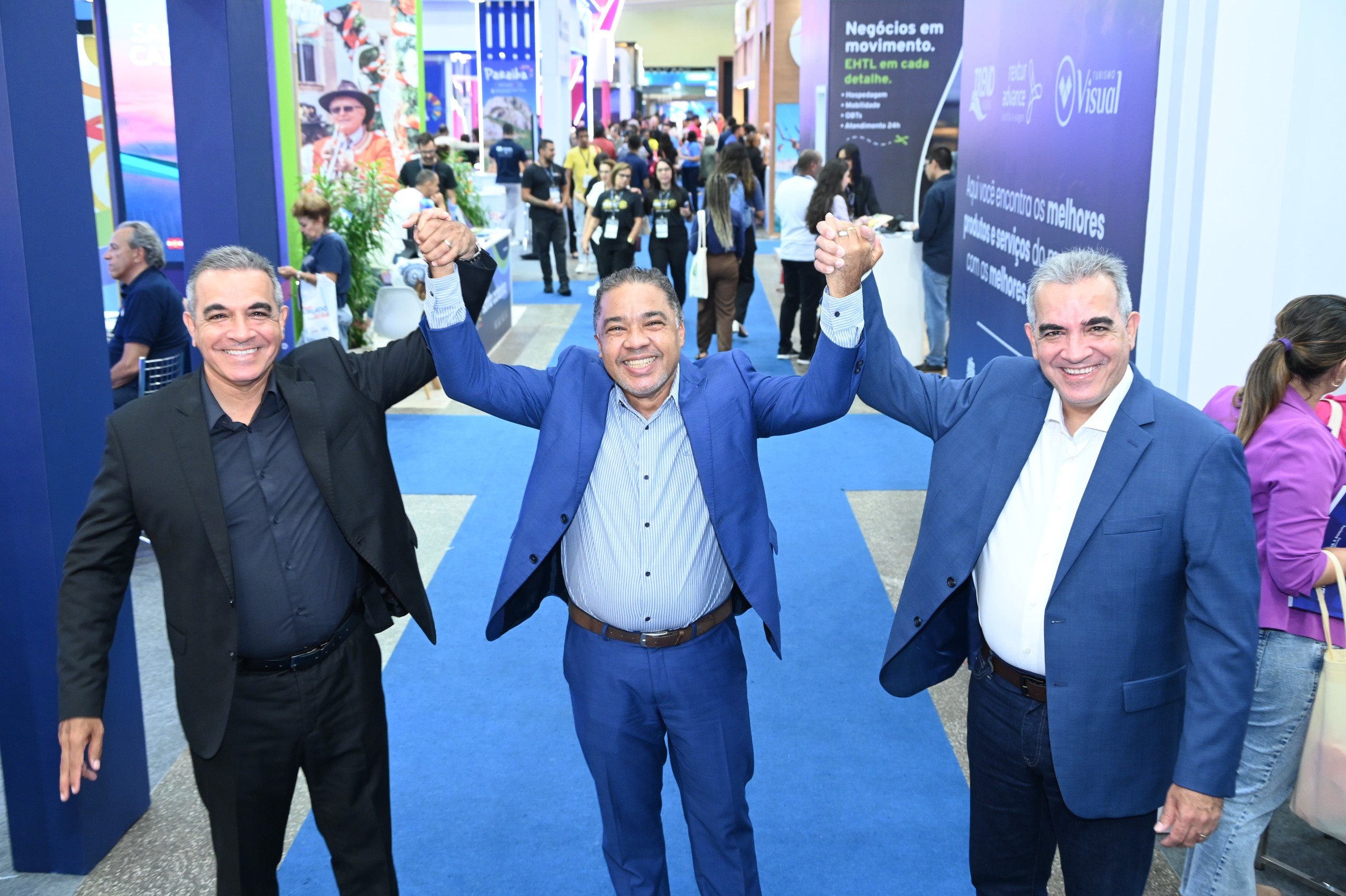 Breno Mesquita, Claudio Junior e Bruno Mesquita, do BTM 2026