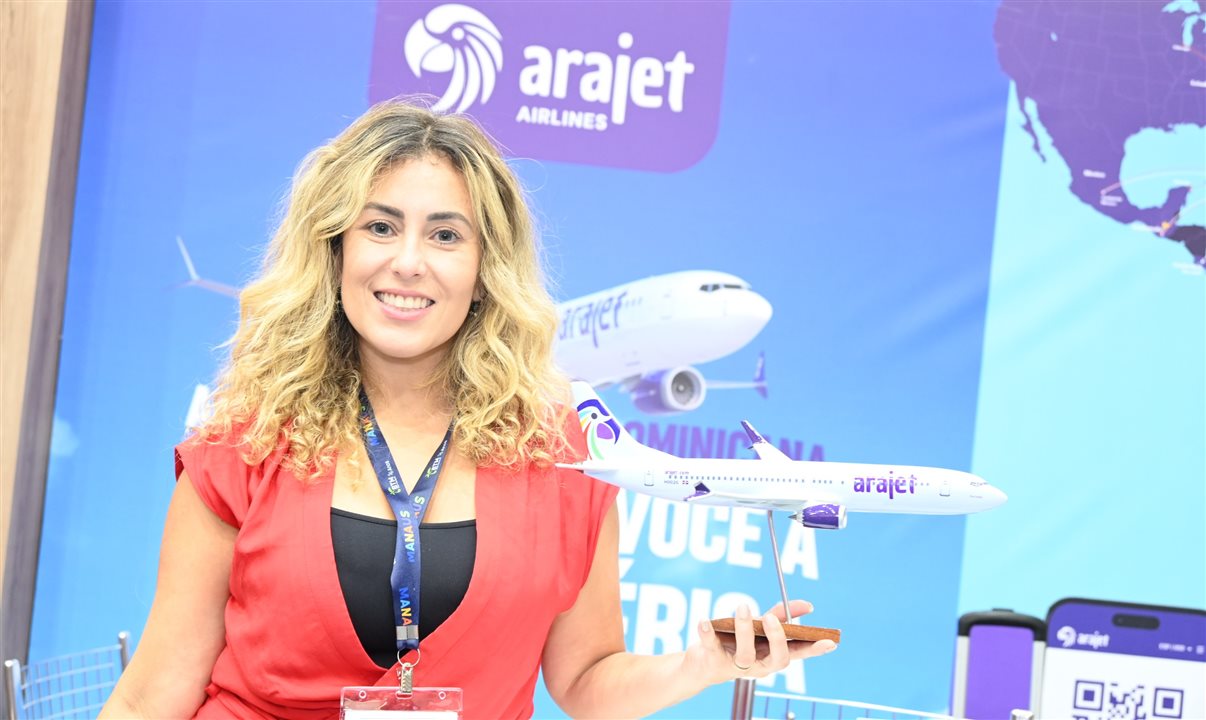 Deborah Daloia, gerente de Vendas da Arajet no Brasil