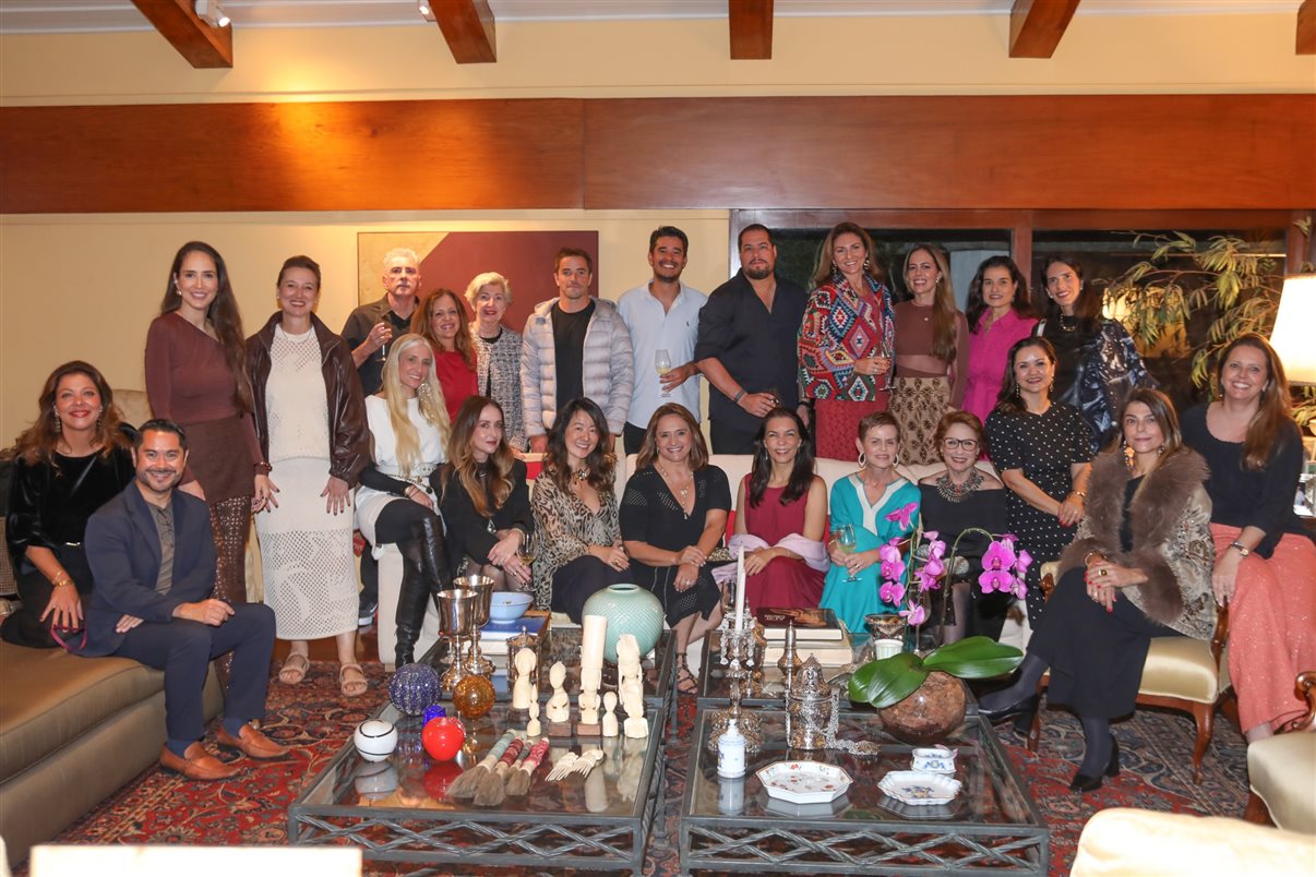 Consultores de viagens e convidados reunidos na festa do TDG
