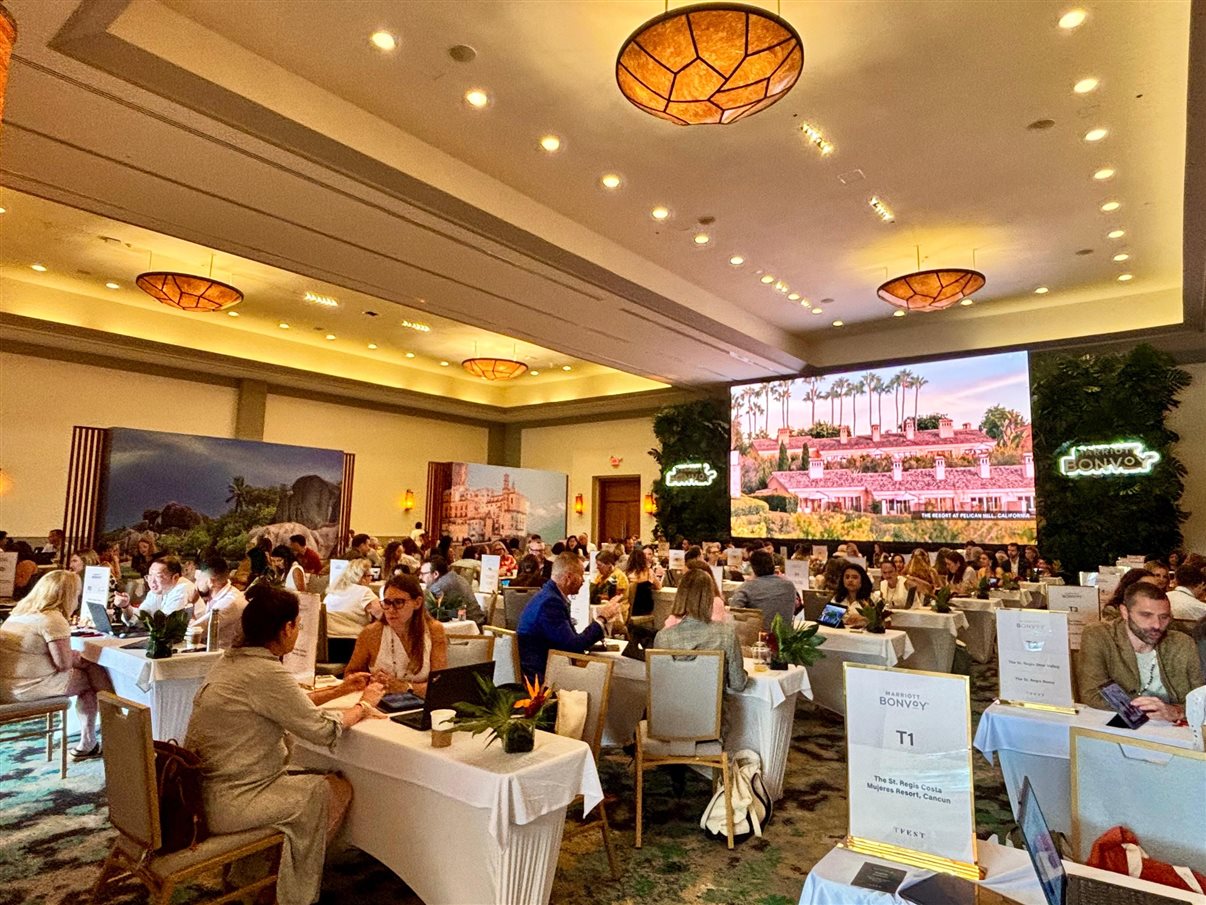 Salão de reuniões da Marriott