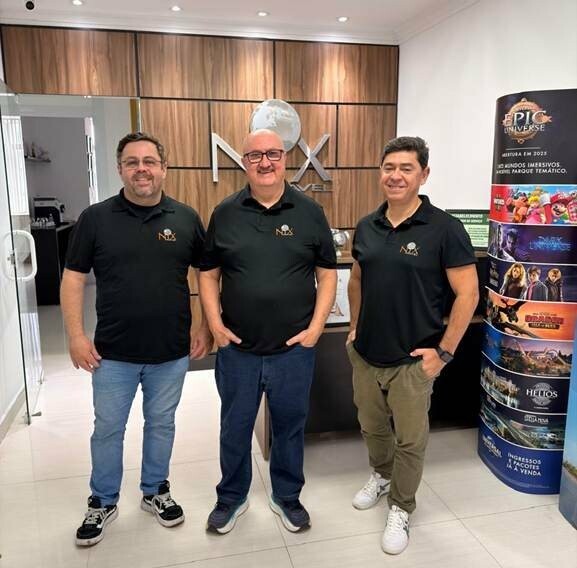 Renato Previato, Ambrosio Sottilo Filho e Robson Caparroz