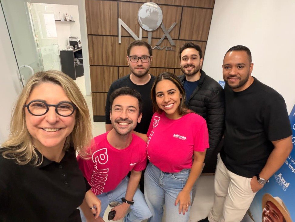 Relacionamento com Fornecedores & Parceiros na Nix Travel, como a própria Sakura