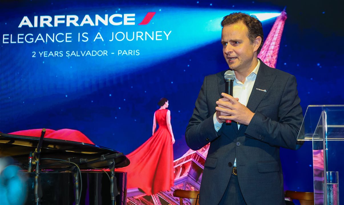 Guilhem Mallet, diretor geral da Air France-KLM para a América Latina