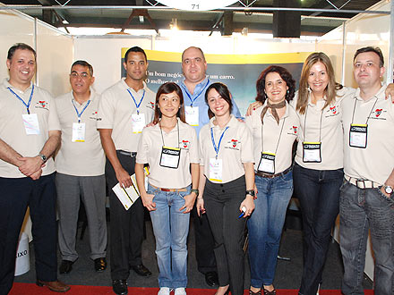 Parte da equipe da Trend: Alexandre Pereira (Porto Alegre), Adriana Senatore (Campinas), Arthur Henriques (São Paulo) e Júlia Martins (Curitiba)