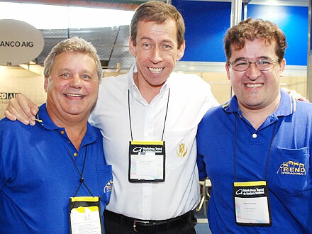 Parte da equipe da Trend: Alexandre Pereira (Porto Alegre), Adriana Senatore (Campinas), Arthur Henriques (São Paulo) e Júlia Martins (Curitiba)