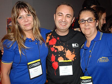 Parte da equipe da Trend: Alexandre Pereira (Porto Alegre), Adriana Senatore (Campinas), Arthur Henriques (São Paulo) e Júlia Martins (Curitiba)