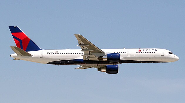 Um dos Boeing 757 da companhia dos Estados Unidos (foto Delta Air Lines)