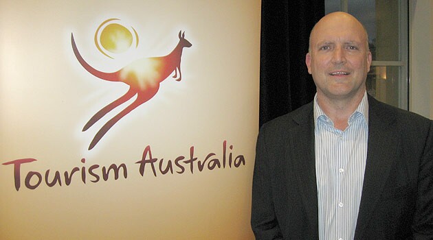 O gerente internacional do Tourism Australia para Américas, Europa e Nova Zelândia, Leigh Sorensen