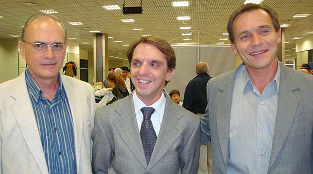 Integrantes da comitiva de empresários: Amaral Gurgel, Fundação Fórum Campinas/Agência Inova Unicamp/Campinas e Região CVB), Rodrigo Carvalho, Centro de Negócios de Campinas e Rodolpho França Hunger, CPQD