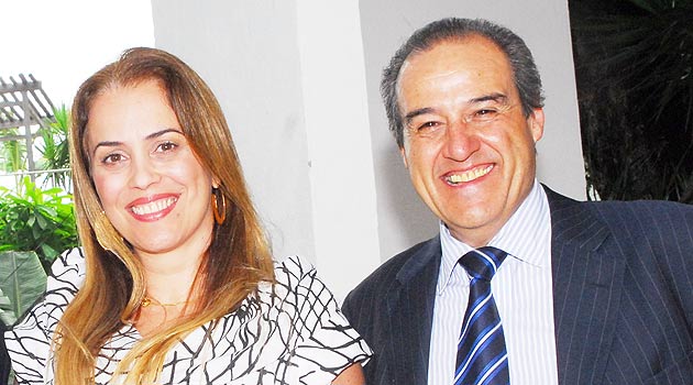 Carmen Lage e Andrés Lorenzetti comemoram os novos voos da Iberia