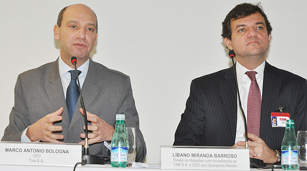Marco Antonio Bologna e Líbano Barroso responderam perguntas de investidores
