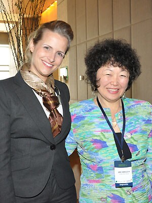 Na home e acima, Mariana Palha, idealizadora do evento, e Nise Yamaguchi, representante do Ministério da Saúde