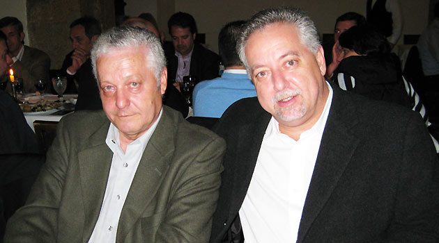 Mário Carvalho, diretor da Tap, e Michael Barkoczy, da CVC