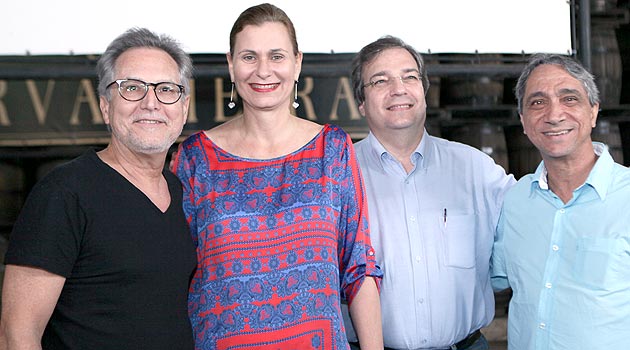 José Otávio de Meira Lins, Sandra Luck, Danilo Pedrosa e Paulo Menezes José Otávio de Meira Lins, Sandra Luck, Danilo Pedrosa e Paulo Menezes