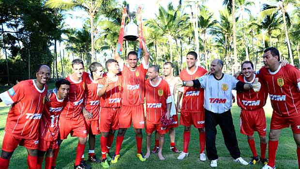 O time de Brasília, grande campeão da Copa Tam de Futebol Society - Brasileirinho 2011