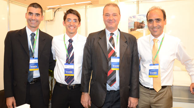 Alex Calabria, Alexander Haim, João Fernando, Marcelo Rolm e Marelo Gomes (Royal Caribbean)