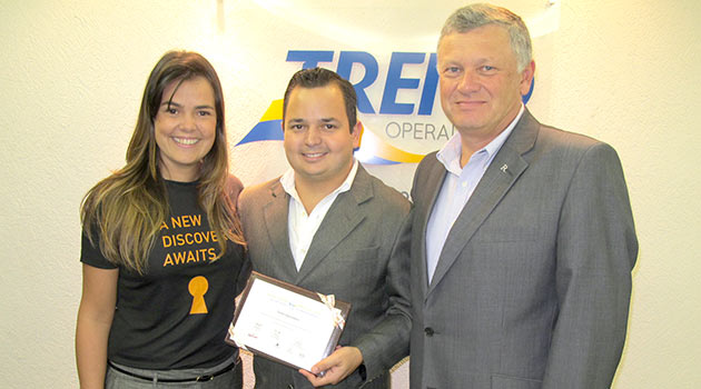 Trend Operadora recebe agradecimento da Marriott  Hotelaria