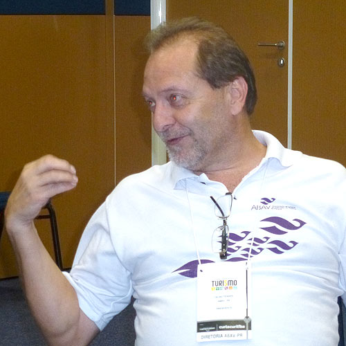O presidente da Abav-PR, Celso Tesser O presidente da Abav-PR, Celso Tesser