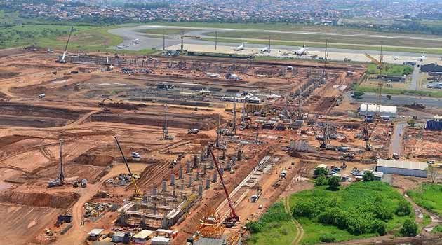 Obras no Aeroporto de Viracopos, em Campinas, foram interrompidas