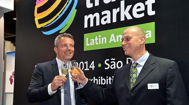 Vincent Lhoste e Lawrence Reinisch celebram o sucesso do evento Vincent Lhoste e Lawrence Reinisch celebram o sucesso do evento