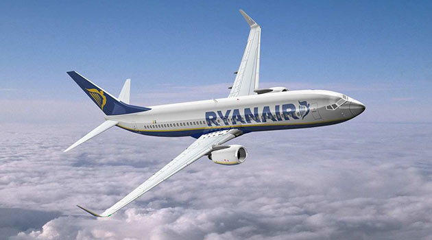 Ryanair (foto: divulgação) é a primeira em número de passageiros transportados em voos internacionais