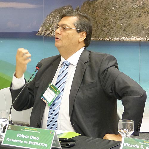O presidente da Embratur, Flávio Dino