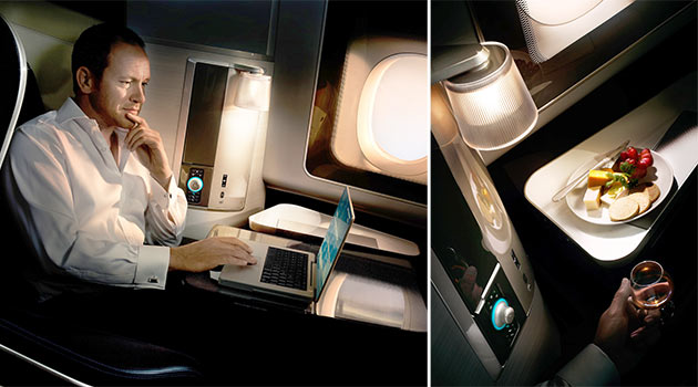 A primeira classe da British Airways (fotos: divulgação) A primeira classe da British Airways (fotos: divulgação)