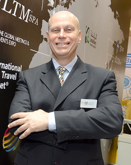 Lawrence Reinisch, diretor da WTM Latin America: 25% de área reservada para 2015