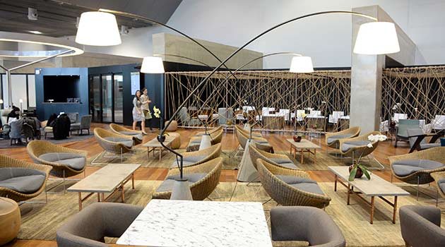 Sala VIP da Star Alliance foi inaugurada em 2014 no Aeroporto de Guarulhos