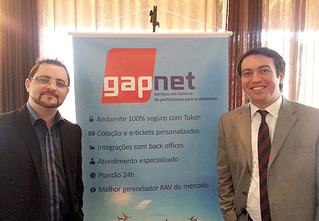 Wilson Silva e Rodrigo Fritsche, da Gapnet (foto: divulgação)