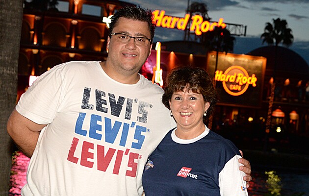 Lissandra Bueno, da Star Turismo, de Curitiba, Alexandre Jacob, da Fibra Tur, de Floripa, e Julio César, da Travel Way