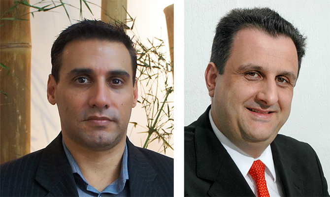 Ricardo Pinheiro e Claiton Armelin Ricardo Pinheiro e Claiton Armelin