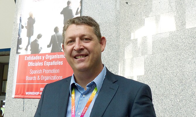 Aroldo Schultz, fundador do Grupo Schultz, na Fitur 2015