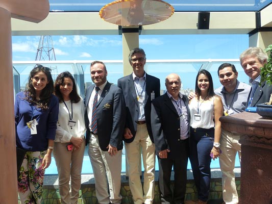 Renê Hermann (Costa Cruzeiros) e Marco Ferraz (Clia Abremar Brasil)