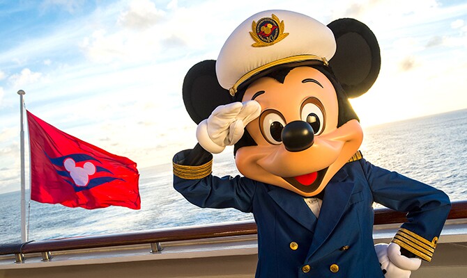 A Disney Cruise Line conta com quatro navios: Dream, Fantasy, Magic e Wonder