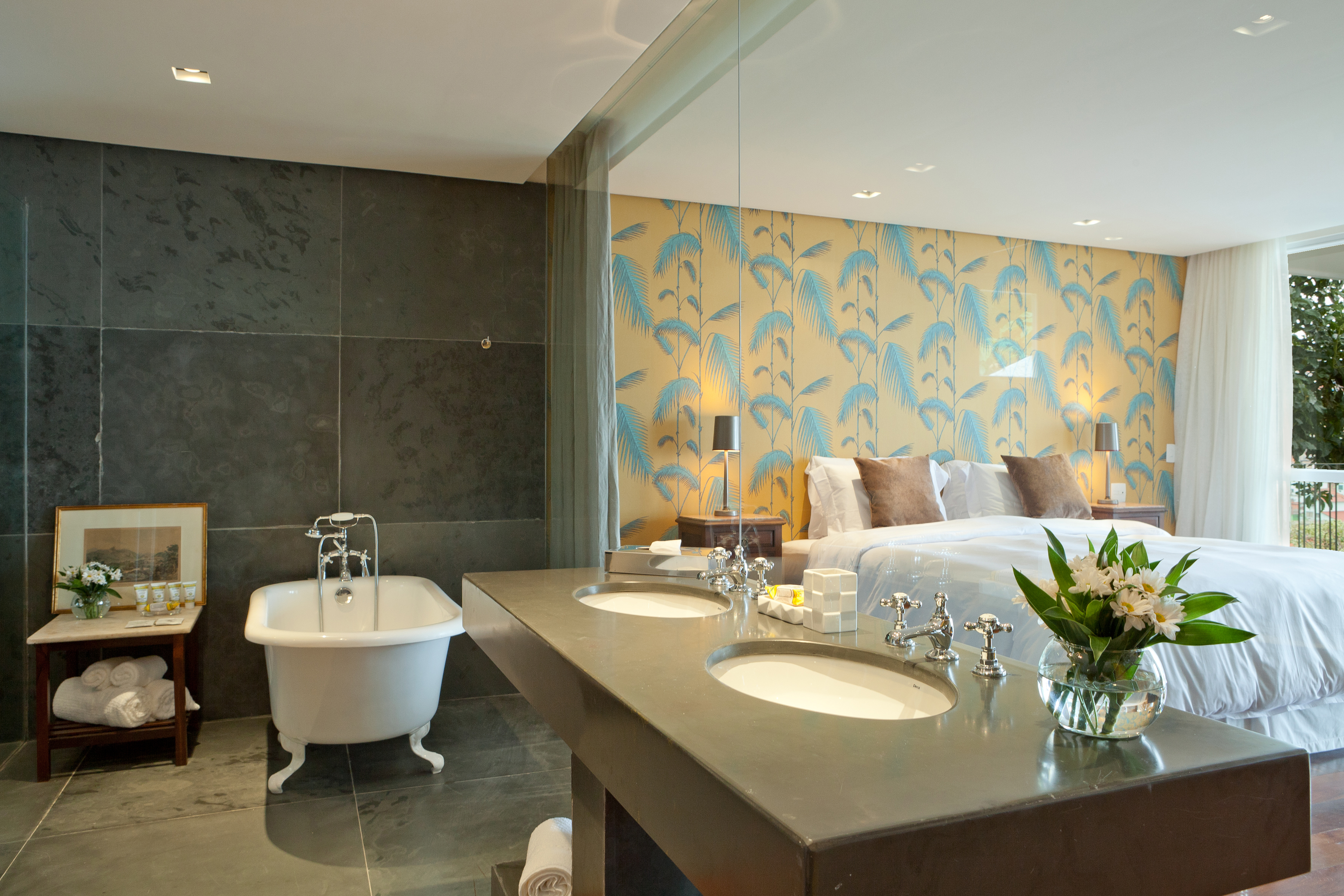 Biblioteca e espaço de convivência