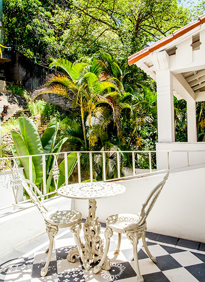 Biblioteca e espaço de convivência