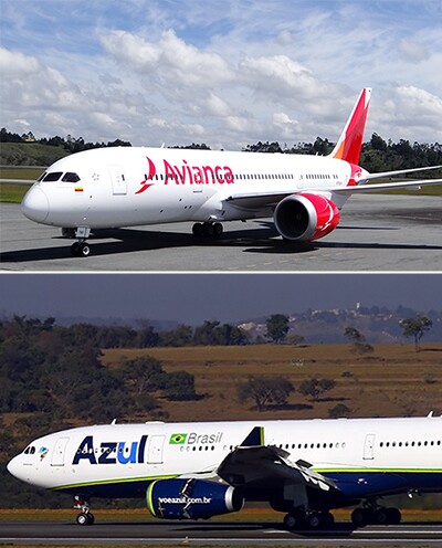 Resultado de imagem para avianca azul