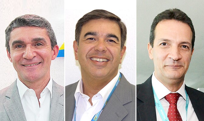 Aristides Patrício, Vitor Hugo Goulart e Osmar da Fonte não estão mais na operadora