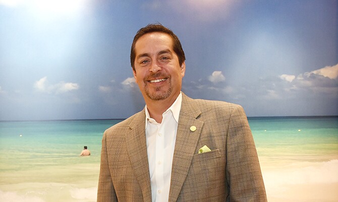 O vice-presidente de Vendas – Turismo do Greater Fort Lauderdale Convention & Visitors Bureau, Fernando Harb
