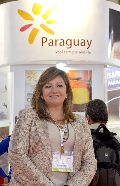 Marcela Bacigalupo, ministra do Turismo do Paraguai