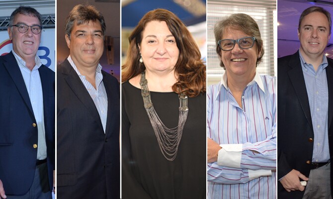 José Zuquim, Roberto Nedelciu, Magda Nassar, Ana Maria Berto e Fred Levy concorrem ao Conselho da Braztoa