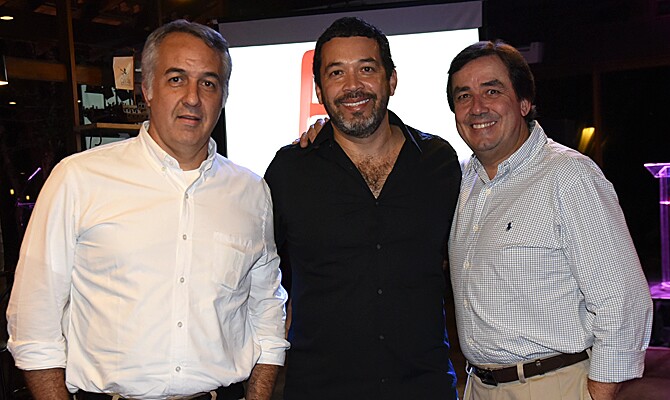 Sylvio Ferraz, da MMTGapnet, Jorge Souza e Ivo Lins, ambos do Grupo Gapnet