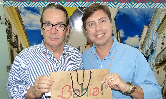 Renato Senna e Mauro Figueiredo, da Bahiatursa