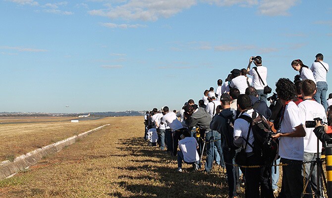 Fotos do primeiro Spotter Day do Aeroporto de Brasília (divulgação)
