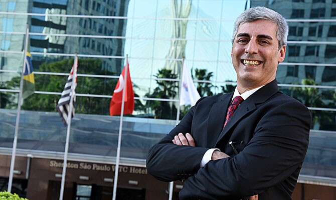 Felipe Oliveira, diretor de Vendas do Sheraton SP e do WTC Events Center