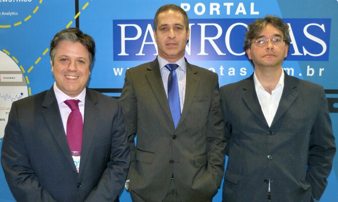 Sandro Barbosa, Almir Fernandes da Costa e Marcos Rogério de Souza, da Mapfre Assistance