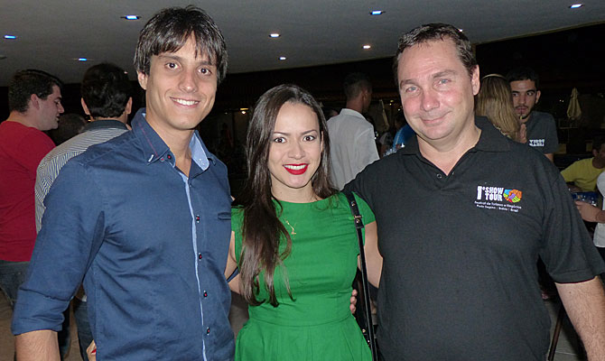 Sebastião Ferreira, da Associação Comercial e Empresarial de Porto Seguro, e o gerente regional do Sebra-BA, Alex Brito
