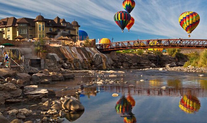 Passeios de balão são algumas das diversas atrações ao ar livre do Estado norte-americano (foto: Colorado Tourism Office)
